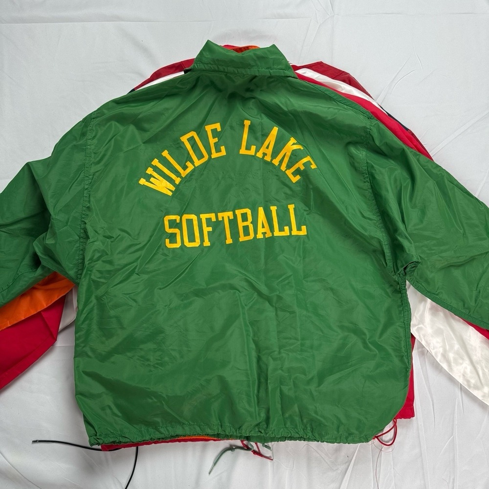 Lot of 10 Vintage 80s, 90s,‎ 00s Windbreaker & Jacket Wholesale Box S,M,L,XL,2XL - Picture 11 of 16